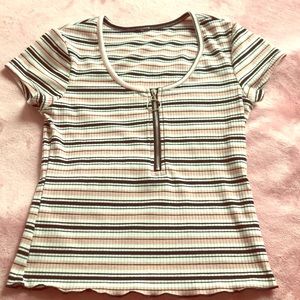 Cropped shirt